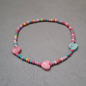 Serduszka z koralikami